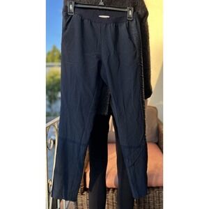 Zadig & Voltaire Paula Side Band Pants Size 26x27 Modern Edgy Pants Black Blue